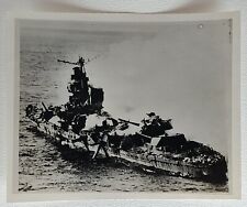 Usado, Crucero pesado después del bombardeo por aviones navales Marina de los Estados Unidos Foto 104-15 segunda mano  Embacar hacia Argentina