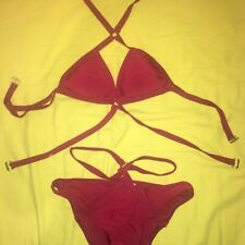 Costume bikini rosso usato  Milano