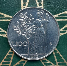 ($)  100 Lire 1972 (Minerva 1° tipo) - REPUBBLICA ITALIANA - Monetazione in Lire usato  Cassino