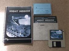 ti994a'NIGHT MISSION'cassette plus diskette plus new manual all fully tested for sale  Shipping to South Africa