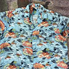 Camisa vintage California Rainbow by Squire Aloha havaiana floral com botões GG comprar usado  Enviando para Brazil