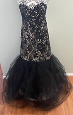 Vestido sereia vintage de renda preta RJ Crush comprar usado  Enviando para Brazil