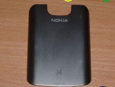 Funda de batería original genuina para Nokia E5 plata metal cepillado acero segunda mano  Embacar hacia Argentina