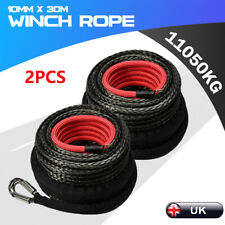 2pcs winch rope for sale  LEICESTER