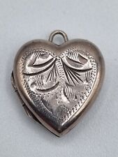 Hallmarked vintage heart for sale  LEIGHTON BUZZARD