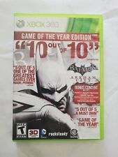 Batman: Arkham City -- Edición Juego del Año (Microsoft Xbox 360, 2012)  segunda mano  Embacar hacia Argentina