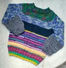 Blusa de malha infantil para uma criança de 2 a 3 anos, feita à mão, 100% lã "Regia"  comprar usado  Enviando para Brazil