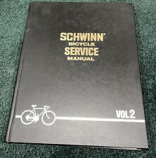 Used, VINTAGE ~SCHWINN BICYCLE BIKE SERVICE MANUAL ~ VOL / VOLUME 2 for sale  Shipping to South Africa