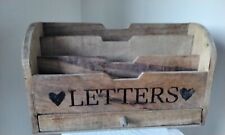 Rustic wooden letter for sale  ROSS-ON-WYE