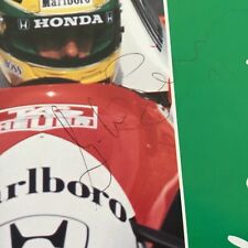 Ayrton senna autograph for sale  LYMINGTON