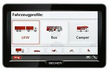 Używany, Becker Transit 70 LMU Urządzenie nawigacyjne Ciężarówka Samochód osobowy 7" Nawigacja Mapa Europy Q2/2022 na sprzedaż  Wysyłka do Poland