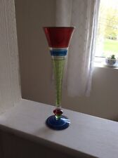 Glass lilly vase for sale  ILMINSTER