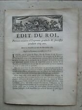 Edit roi 1787 d'occasion  Expédié en Belgium