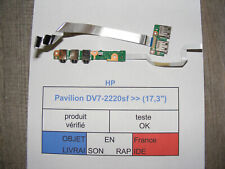 Platine USB & JACKS pour HP Pavilion DV7-2220sf (2000) d'occasion  Rue