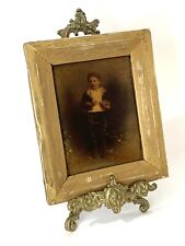 Antique framed crystoleum for sale  SEATON