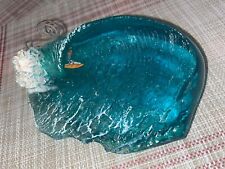 glass wave sculpture for sale  Lakeside