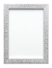 Marco de póster de foto efecto espejo brillante plano efecto mosaico A4 A3 plateado negro segunda mano  Embacar hacia Argentina