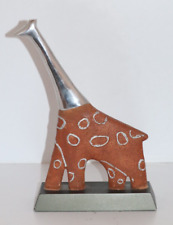 Skulptur figur giraffe gebraucht kaufen  Borken