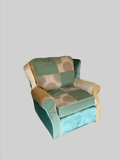 Large armchair patchwork for sale  BRIDGWATER