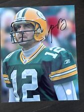 Aaron rodgers signed for sale  Elgin