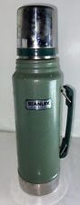 Botella de Aspiradora Stanley Thermos Vintage Clásica Verde 1.1 QT 1 L Acero Inoxidable, usado segunda mano  Embacar hacia Mexico