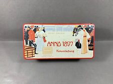 Lata de biscoito vintage alemã Bahlsen Hanover ANNO 1897 comprar usado  Enviando para Brazil