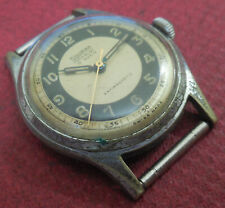Relógio de pulso suíço militar vintage década de 1940 SILVANA 17 joias corrida comprar usado  Enviando para Brazil