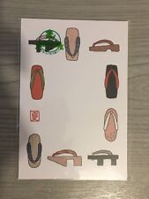 Nueva postal japonesa sellada de sandalias tradicionales Geta Uwabaki Zori segunda mano  Embacar hacia Argentina