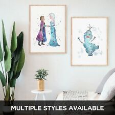 Frozen Elsa Anna Kristoff Olaf Sven - Premium Prints - A2 A3 A4 - FRO, used for sale  MANCHESTER