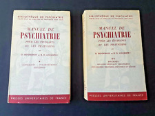 Manuel psychiatrie tomes d'occasion  Besançon