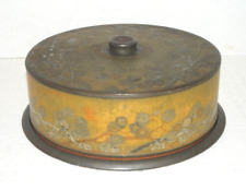 Vintage UNEEDA Bolo Biscoito de Lata NBC National Biscuit Company 11-1/2" Diâmetro, usado comprar usado  Enviando para Brazil