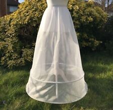 2 HOOP A Line Wedding Dress Bridal Bridesmaid Prom, Crinoline, Petticoat UK 4-14 for sale  Shipping to South Africa