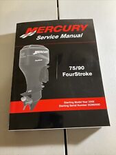 Mercury Service Manual - 75/90 FourStroke, used for sale  Shipping to South Africa