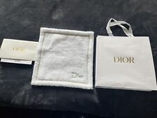 Dior washcloth towel for sale  BRISTOL