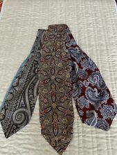 Three vintage cravats for sale  CARDIFF