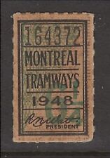 Montreal tramway 1945 d'occasion  Expédié en Belgium