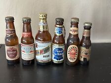 Coleção de garrafas de cerveja em miniatura vintage, lote de 6 garrafas de vidro Rupert Pabst + comprar usado  Enviando para Brazil