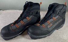 NICE! Rossignol BCX2 Size 47 EU ~12.5 US Cross Country Shoes Boots Black Orange for sale  Mead