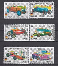 Ajman   1971 ** Mi. 1117-1122 A Niemieckie samochody wyścigowe  MNH na sprzedaż  PL