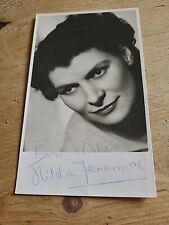 Used, HILDA FENEMORE HAND SIGNED VINTAGE POSTCARD for sale  Shipping to South Africa