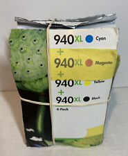 Genuine HP 940XL Black Cyan Magenta Yellow Ink Cartridges Officejet 8000 8500 for sale  Shipping to South Africa
