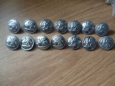 Military inch buttons for sale  SHEFFIELD