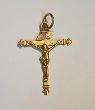 Pendentif croix carats d'occasion  Villennes-sur-Seine