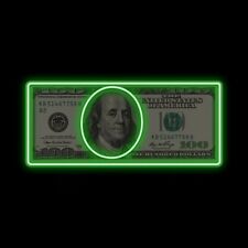 Insegna neon dollaro usato  Villa Literno