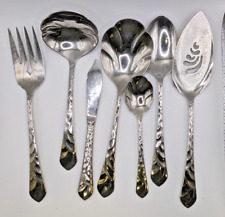 Oneida Pacific Tide Stainless glossy Silverware Flatware Serving Pieces Lot of 7 for sale  Shipping to South Africa