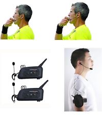 Paquete de 2 auriculares intercomunicador MaxQuall ProfessionalL moto Bluetooth casco, usado segunda mano  Embacar hacia Argentina