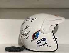 Christian Tilber Original GPA Helmet G4 Race Used Peugeot 309 Francois Delecour, usado comprar usado  Enviando para Brazil