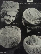 Vintage crepe knitting for sale  WORTHING