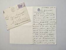 Lettera documento storico1933 usato  Legnano