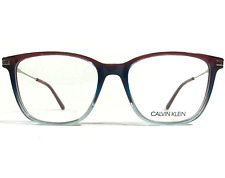 Usado, Monturas de gafas Calvin Klein CK19711 656 marrón azul desvanecido plata 53-17-140 segunda mano  Embacar hacia Mexico